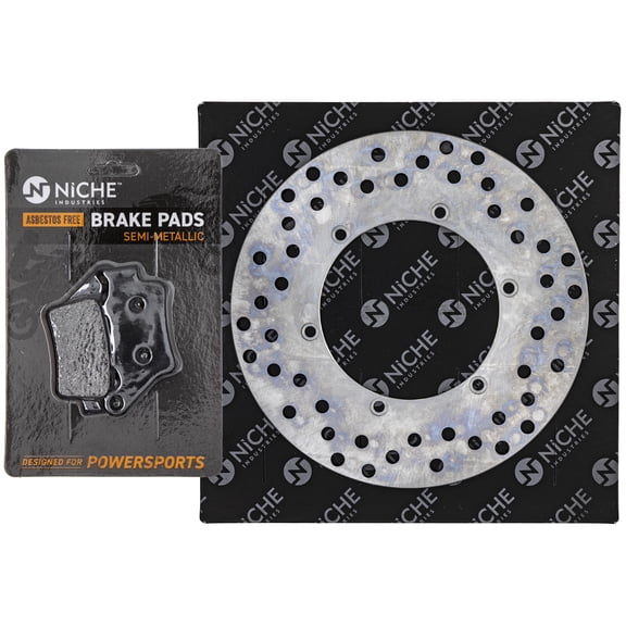 Niche Rear Left Brake Rotor Pad Kit for KTM 59013090000 80010060000 Motorcycle MK1006956