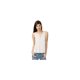 thumbnail image 1 of Aeropostale Sheer Lacey Slub Tank Top para mujer, blanquecino, XS Aeropostale Camiseta sin mangas, 1 of 2