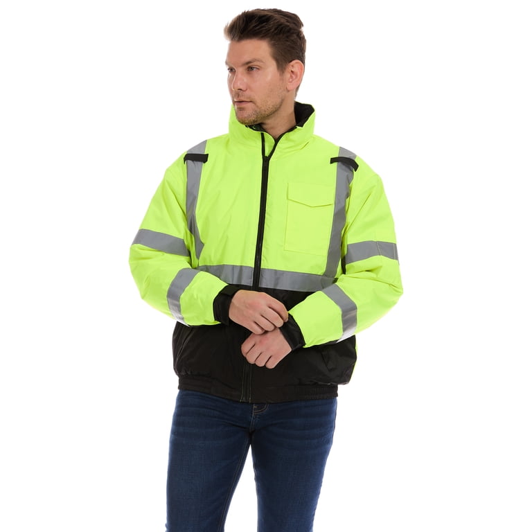 Bass Creek Outfitters Men's Oxford Insulated Safety Jacket photo 6