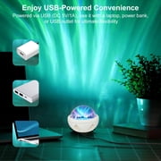 ZDSSY Northern Lights Projector for Bedroom Decor, Night Light for Bedrooms, Home Theaters, Gaming, Party Decor, Gift Ideas