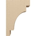 thumbnail image 3 of 8"W x 16"D x 24"H Classic Mediterranean Rough Cedar Woodgrain TimberThane Corbel, Primed Tan, 3 of 6