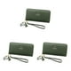 thumbnail image 2 of Qarigey Cartera de moda para mujer de PU disponible en muchos colores para cada estilo Cartera con tarjetero Carteras verdes Type1 NO1, 2 of 6