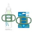 thumbnail image 3 of Dr. Brown's Milestones 100% Silicone Baby Bottle Handles, Narrow, Green, 1 Pack, 3 of 7