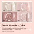 thumbnail image 3 of Azurebeauty Dip Powder Nail Kit Starter, All Season Nude Skin Glitter 4 Colors Dipping Powder Liquid Set Recycling Tray with Base & Top Coat Activator for French Nail Art Manicure Salon DIY at Home., 3 of 9