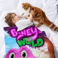 thumbnail image 2 of Barney and Friends-Anti-Pilling Flannel Blanket Soft Lightweight Plush Fuzzy Cozy Luxury Blanket for Home and Kitchen Use – Perfect for Kids and Adults 32''*48''(80cm*120cm), 2 of 6