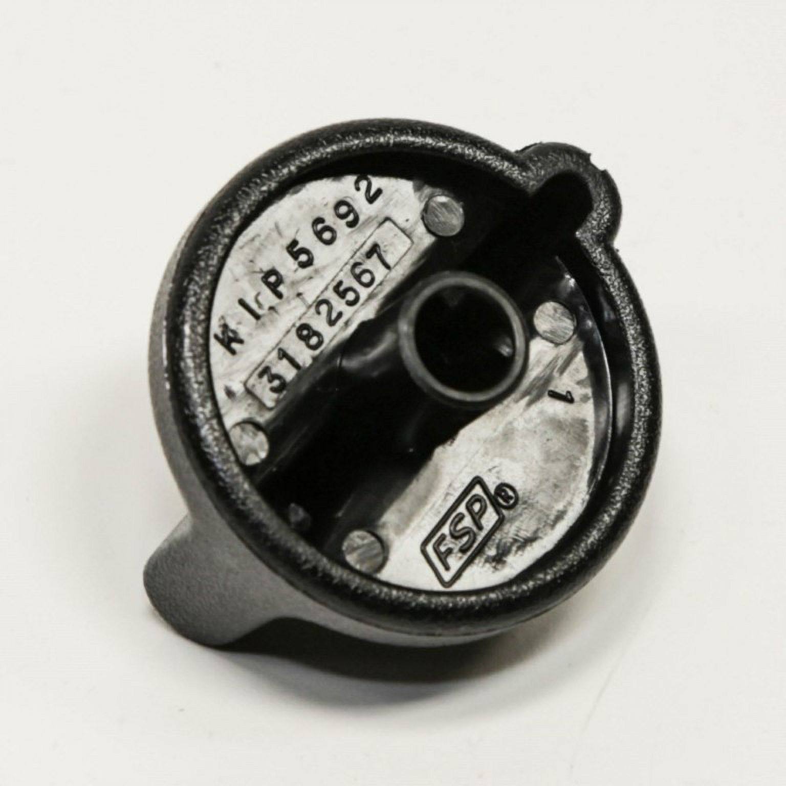 WP3182567 Whirlpool Black Burner Knob OEM WP3182567