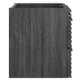 thumbnail image 4 of Modway Render 24" Wall-Mount Bathroom Vanity Cabinet (Sink Basin Not Included) in Charcoal, 4 of 8