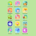 thumbnail image 3 of Kids Smart Phone, Kids Cell Phone Touchscreen Toy Multi Modes Musical Phone Toy Early Educational Learning Toy, 3 of 7