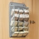 thumbnail image 1 of Organizador de lencería para colgar en armario con 2 ganchos, bolsillos de malla, lavable, duradero, organizador de ropa interior para colgar, tela Oxford, a prueba de encogimiento, bolsa de almacenam, 1 of 11