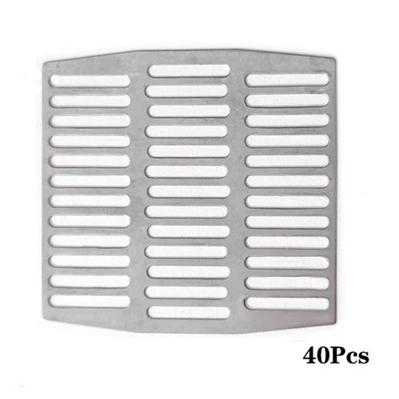 BUYISI 50 Pack Stainless Steel Weep Hole Covers for Brick Walls 2 76 x 2 8 Inch