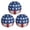 A, variant on Z52LingLing Decoration Independence Day Decorative Lantern Hanging Set, 30cm 3 Pieces American Flag Paper Lantern for Party Decor