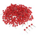 thumbnail image 1 of Raindrops 600pcs Decorative Map Tacks Red Plastic For School Projects Holding Posters and Photos, 1 of 8