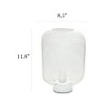 thumbnail image 3 of Simple Designs White Metal Mesh Industrial Table Lamp, 3 of 7