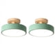 thumbnail image 1 of 2X Luces de Techo LED Moderno Accesorio de Iluminación de Madera Nórdica Luminaria Interior Cocina Salón Dormitorio Baño, 1 of 3