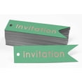 thumbnail image 2 of Inkdotpot Étiquette de Bouteille d'Invitation en Feuille d'Or Rose Véritable Lot de 100, 2 of 6