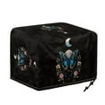 thumbnail image 6 of TSOVTHRID Butterfly Moon Rose Print 2 Slice Toaster Cover with Drawstring Heat-Resistant Bread Machine Protector Dust-proof Kitchen Bakeware Covers, 6 of 8
