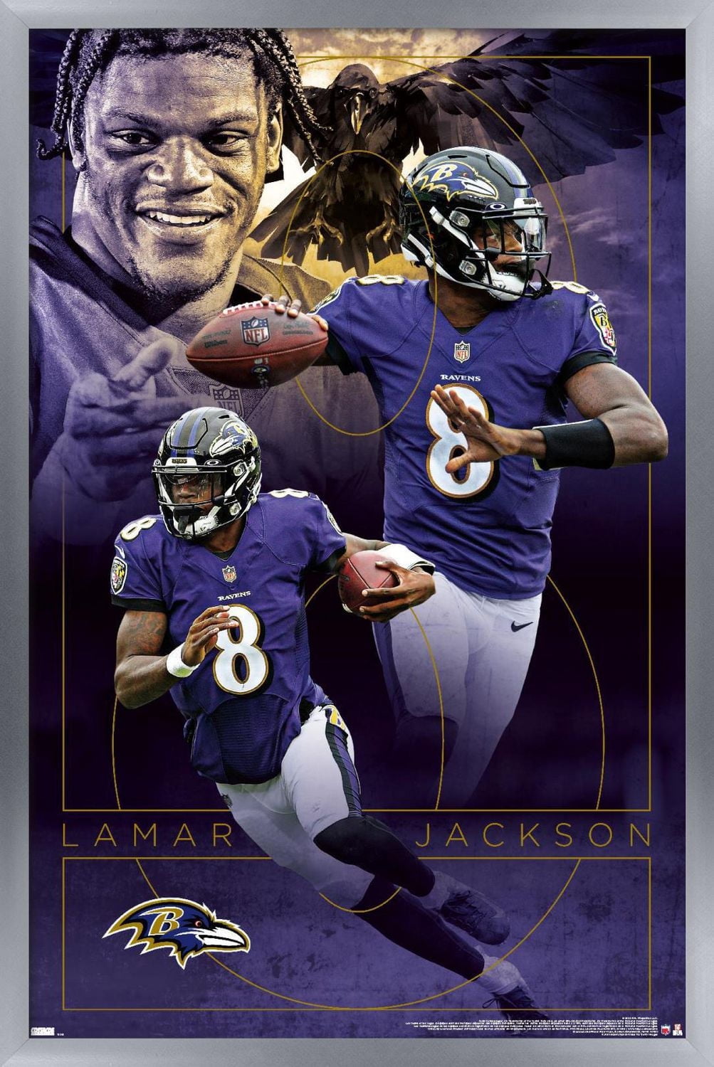 NFL Corbeaux de Baltimore - Lamar Jackson 20