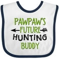 thumbnail image 3 of Inktastic Pawpaws Future Hunting Buddy Boys or Girls Baby Bib, 3 of 4