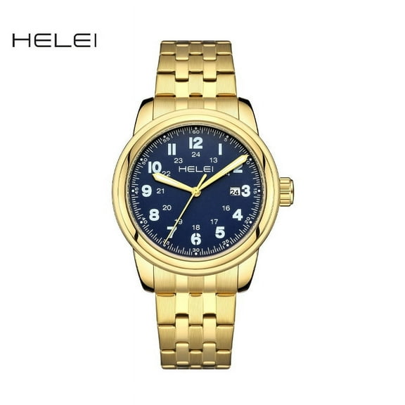 HELEI Men's Quartz Watch Waterproof Wristwatches 800189029789
