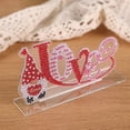 thumbnail image 2 of Kit de adornos de escritorio hechos a mano Crystal Valentines Day DIY Diamond Painting Craft Hugtrwg Para estrenar, 2 of 7