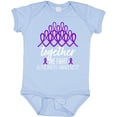 thumbnail image 3 of Inktastic Together, We Fight Alzheimers Awareness Boys or Girls Baby Bodysuit, 3 of 5