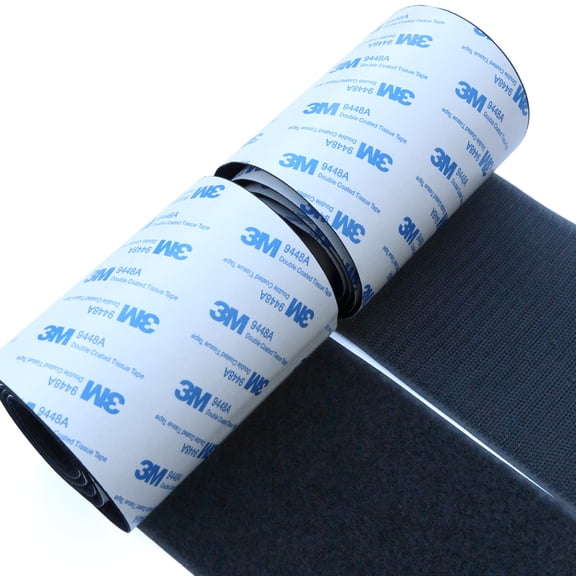 Professional Black Velcro Tape - 100mm x 1M Heat Resistant for Trunk Lining & Tools