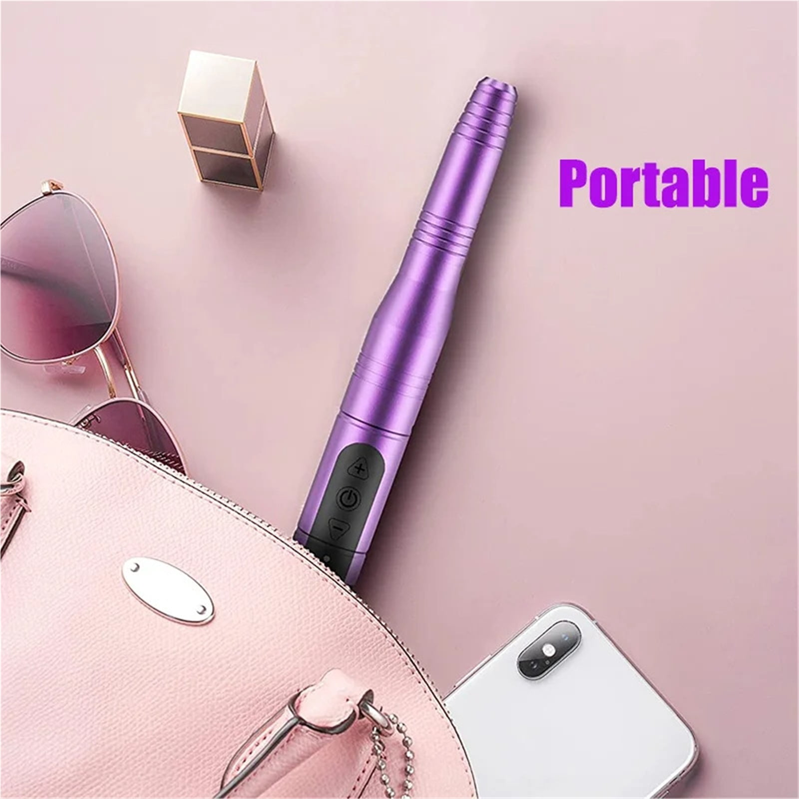 Electric Nail Sander Cordless Nail Drill Machine Rechargeable Fingernail Polisher for Manicure,pedicure,Removing Dead Skin Tools