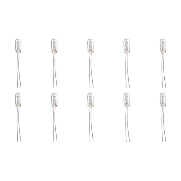 CEC Industries #2162 Bulbs, 14 V, 1.4 W, Wire Terminal Base, T-1.75 shape (Box of 10)