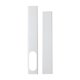 thumbnail image 3 of Placas de sellado de ventana de aire acondicionado de 2 PCS, kit de ventilación de ventana portátil, accesorio universal de PVC fácil de instalar,, 3 of 9