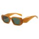 thumbnail image 1 of Gafas de sol cuadradas de moda con montura pequeña y distintivas en ángulo para mujer, gafas de baile de hip-hop, 1 of 5