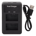 thumbnail image 2 of Camera Battery Charger,Dual USB Battery Charger Dual USB Battery Charger Dual Camera Battery Charger Quality You Can Trust, 2 of 9