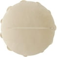 thumbnail image 5 of JWH 3D Round Handmade Decorative Peony Flower Throw Pillows 14inch Camel, 5 of 7