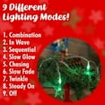 thumbnail image 4 of SCS Direct Stars 10ft String Light 3 Pack (Red, Green, White) 60 Total LED Fairy Lights- Waterproof Battery Pack- Indoor/Outdoor Decorations, 4 of 5