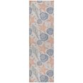 thumbnail image 2 of Addison Rugs Dream Shag Premium Machine Washable Transitional Shells Peach Runner Rug, 2'3" x 7'6", 2 of 8