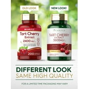 Tart Cherry Capsules | 200 Count | 3600mg | Non-GMO & Gluten Free | By Carlyle