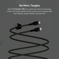 thumbnail image 7 of Belkin BoostCharge Pro Flex Braided USB-C to USB-C Charger Cable (1M/3.3ft), USB-IF Fast Charging Cable for iPhone 16 Series, Macbook Pro, iPad Pro, Galaxy S25, S24, Nintendo Switch 2 & More - Black, 7 of 7