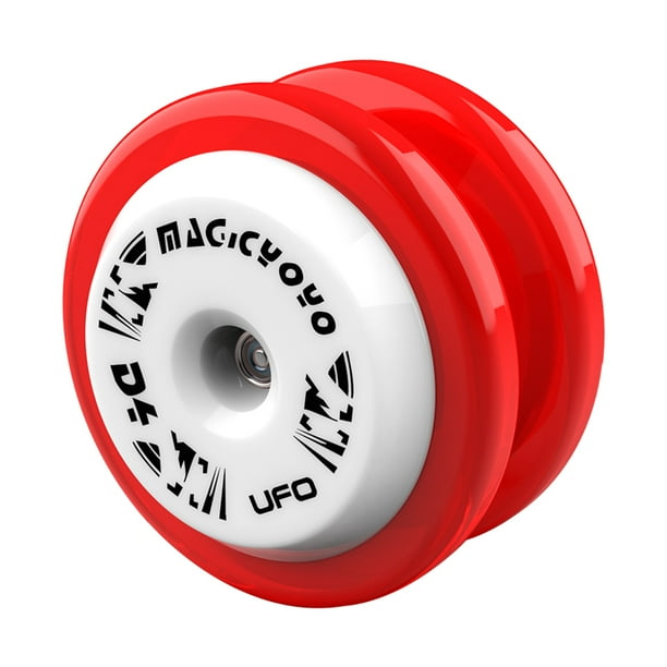 Bola de YoYo giratoria de plástico, juguete de retorno automático con cuerda portátil para regalo de principiante JShteea El nuevo