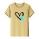 thumbnail image 3 of Mujeres Manga Corta de Verano Tops Pascua Impresa Cuello Redondo, Blusa de Moda Casual para la Primavera, 3 of 5
