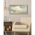 thumbnail image 7 of Drsoum Vintage Landscape Wall Art Retro Sky Cloud Nature Classic Paints Rustic Farmhouse Kitchen Bathroom Office Decor 8x16in Natural Framed, 7 of 7