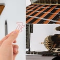 thumbnail image 3 of 50 clips con forma de conejo, clips creativos para notas, clips para fiestas, regalos, oficina, cuentas (color aleatorio)., 3 of 7