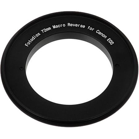 Fotodiox Macro-Reverse-EOS-72mm 72 mm Macro Reverse Adapter for Mounting Lenses with Cameras Filter Thread
