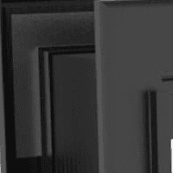 Hakuna Pets Black Deluxe Aluminum Large Pet Door for Pets up to 100 lbs