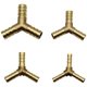 thumbnail image 1 of Conjunto de 4 accesorios de manguera de latón de púas para combustible, aire, agua, gas, aceite (6mm, 8mm, 10mm, 12mm) Feliz Sencillez, 1 of 4