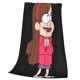 thumbnail image 3 of Manta Gravity Falls, manta cálida y acogedora, adecuada para todas las salas de estar y dormitorios, manta para cama, sofá, sillón, viajes, manta de microfibra ultra suave, 3 of 8
