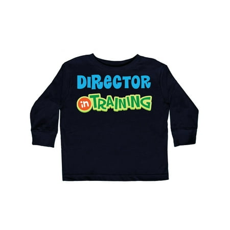 

Inktastic Director in training Gift Toddler Boy or Toddler Girl Long Sleeve T-Shirt