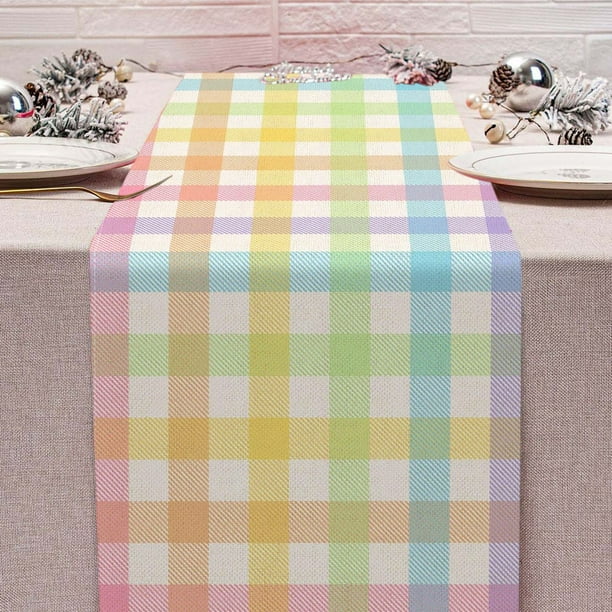 Bandera de Pared Impresa Difusión Pascua, Bandera de Fiesta de Pascua, Difusión de Pared de Linen con Imprimir, Bandera de Pared de Pascua para Restaurantes, Difusión de Pared de Pascua de