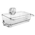 thumbnail image 2 of veasfak Suction Shower Shelf Removable Sturdy Shower for Bathroom Bath Kitchen white, 2 of 8