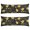 Yellow Sun, variant on Retro Artistic Body Pillow Cover 20x54 Inches - Vintage Chic Pillowcase with Hidden Zipper, Multipurpose for Bed, Sofa & Office