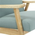 thumbnail image 5 of Weldon Chair in Klein Sea Blue Fabric with Brushed Finished Frame, 5 of 5