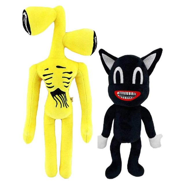 Cabezas dobles, muñeco de peluche, cabeza de sirena, regalos, juguetes de Halloween, juguete suave de peluche para niños Inevent FN006818-03